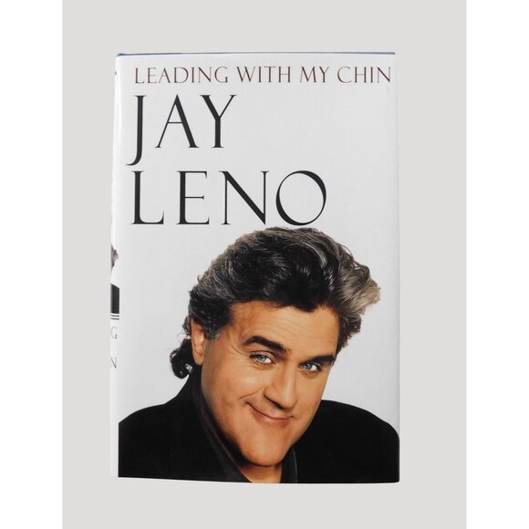 Leading With My Chin By Jay Leno First Edition 1996 Biography Hardcover Jacket - Picture 1 of 5